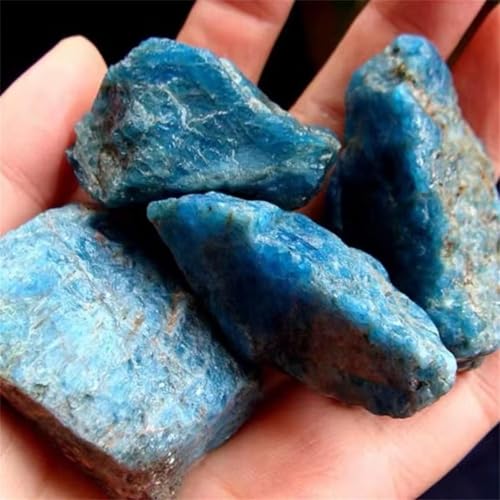 Apatite bleue rugueuse de qualité supérieure pour collection