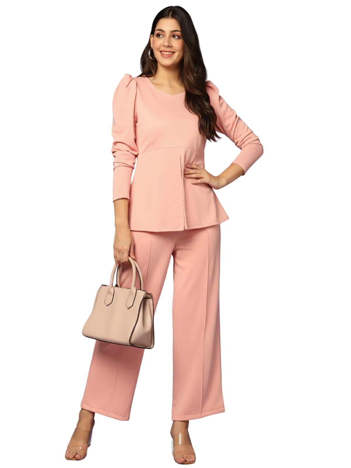 Co Ord Set For Women Stylish | Dress for Women | Trendy Summer Travel Outfit | Lightweight 2 Piece for Holiday Look & Puja | A Line Dresses For Women | Stylish Midi Party Dress for Women | Winter Casual Wear