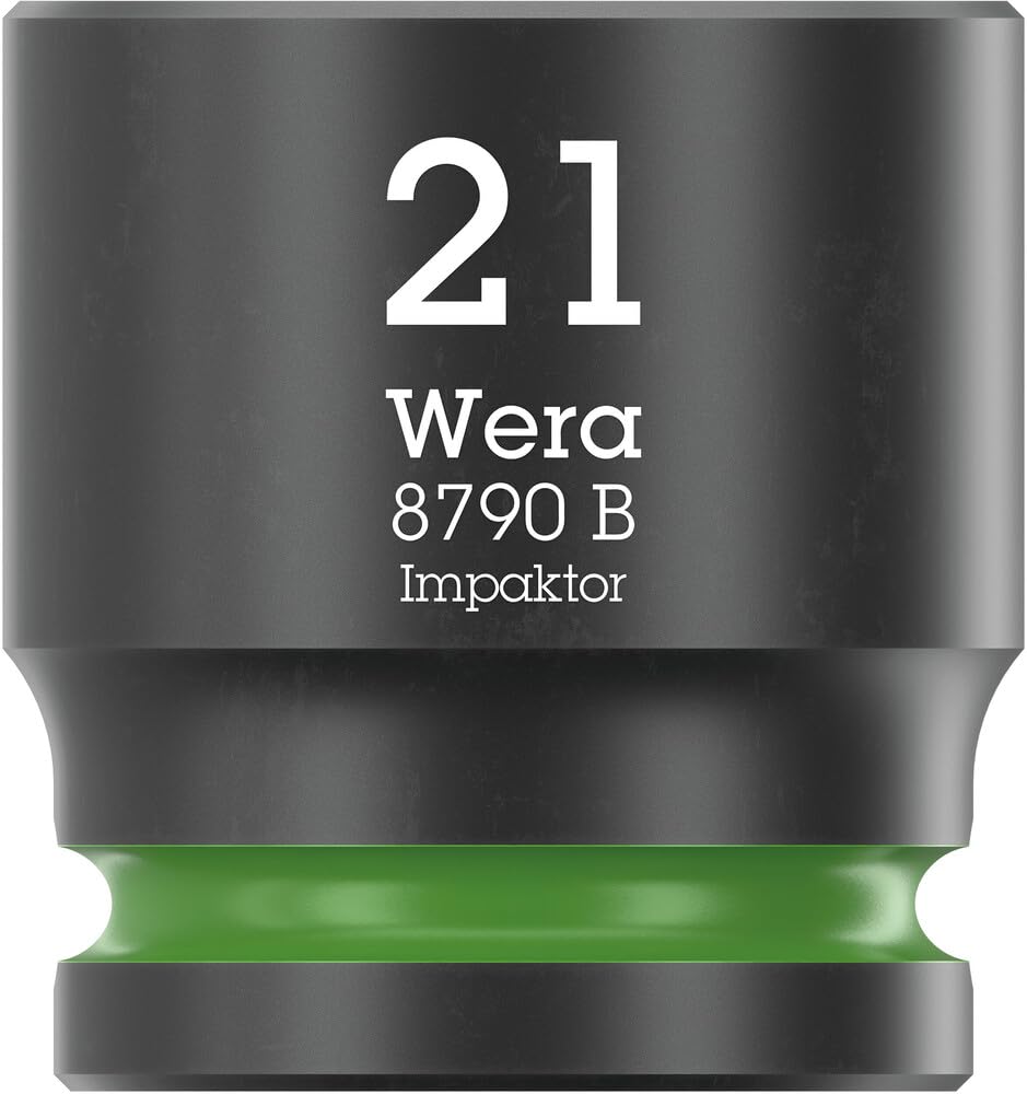 Wera 9724 Depósito de espuma juego de carraca 8010 B Zyklop Comfort Set 1, 3/8", 16 piezas