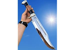 Steve Austin Knife: D2 18 Inches Large Crocodile Dundee Bowie Knife