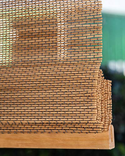 CHICOLOGY Bamboo Roman Shades, Smart Choice Eco-Friendly Light Filtering Blinds for Windows Premium Quality - Image 4