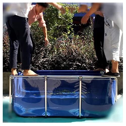 Peceras y estanques de carpas koi con panel de visualización y lona de PVC armada