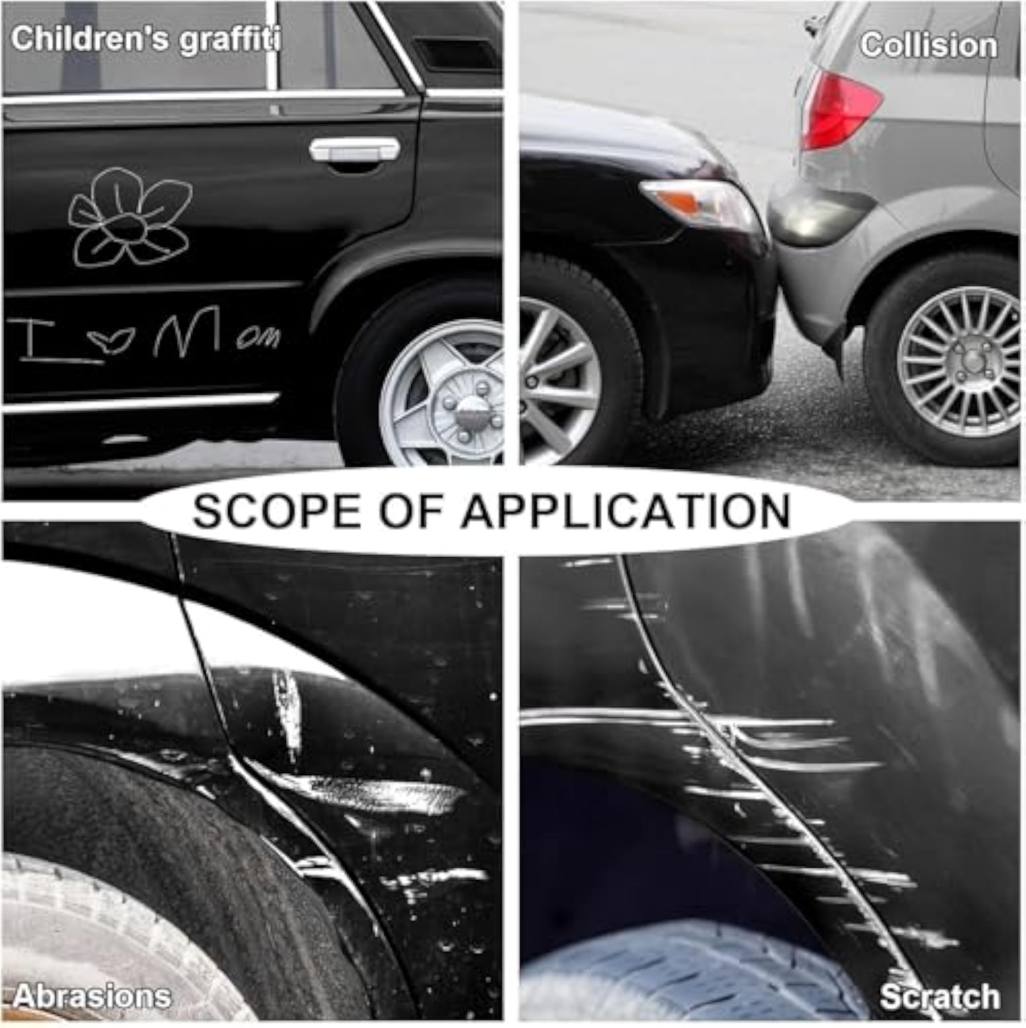 Car Scratch Remover Touch Up Paint Pen, Pack of 1