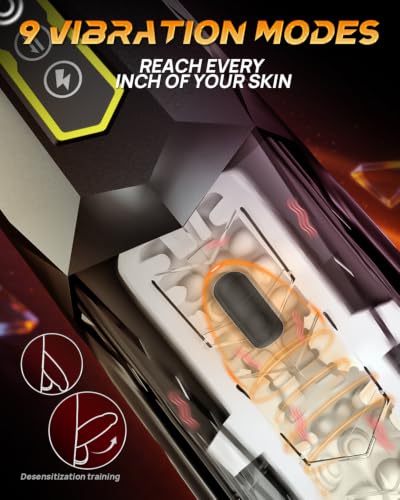 Image of Male Masturbator Ass Pocket Pussy Vagina Butt Sex Toys for Men - Adult Men Sex Toy with 9 Vibrating & 10 Thrusting, Flesh Soft 3D Textured, Masturbators Light Sex Machine Anus with Full Burst Mode