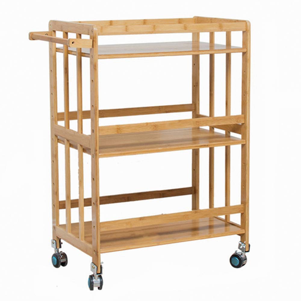 Buy Solid wood kitchen trolleys,3 tier wheeled bar trolley,wine island
