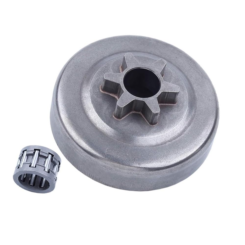Oglozabp One Color 3/8-6T Sprocket Spur Clutch Drum Fit For Mac Cs340 740 742 Chainsaws With Needle Bearing