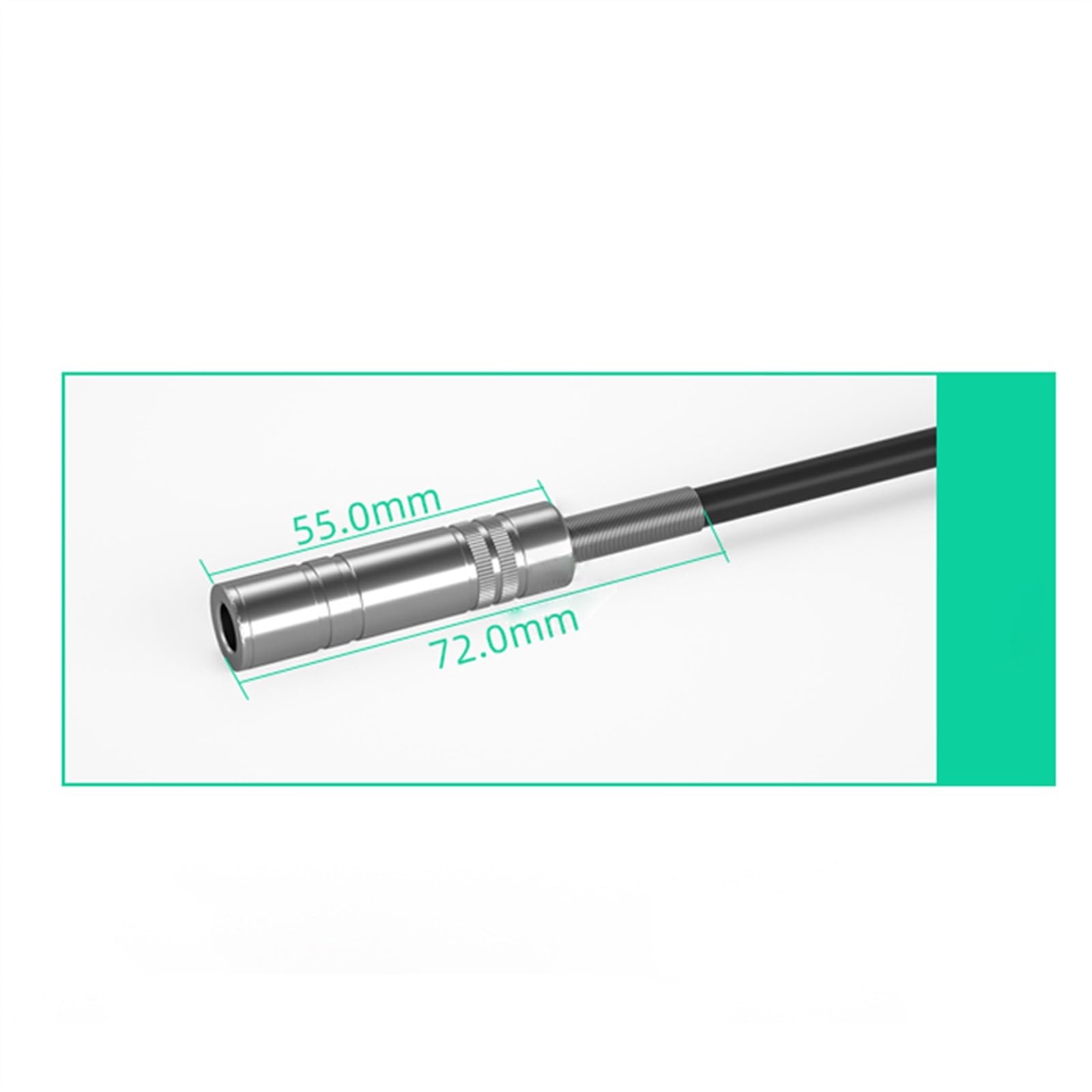 Cavo Audio Er Chitarra Cavo di prolunga per chitarra maschio-femmina da 6,5 ​​mm Cavo audio di prolunga stereo 6,5 da 6,35 mm (Size : 30M)