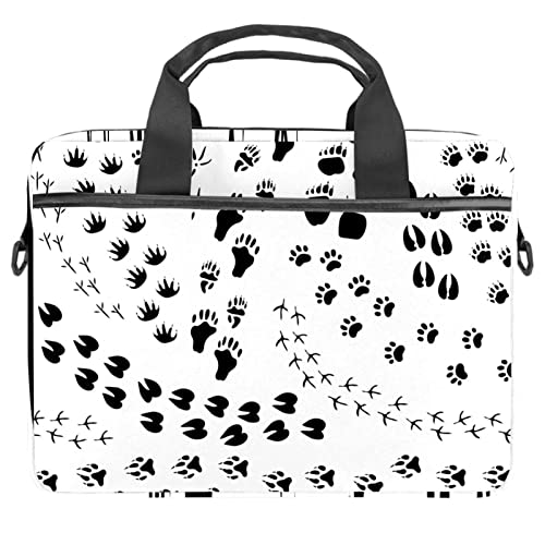 Sacoche ordinateur portable motif chat housse bandoulière fantaisie