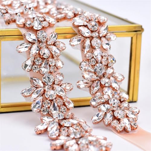 Handmade Beaded Wedding Belt, Short-Hemmed Bridal Bridesmaid Dress Belt, Party Dress Accessory4