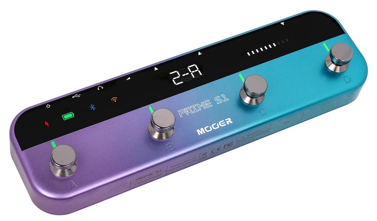 Mooer Prime S1 - Intelligent Multi Effects Floor Stompbox Pedal