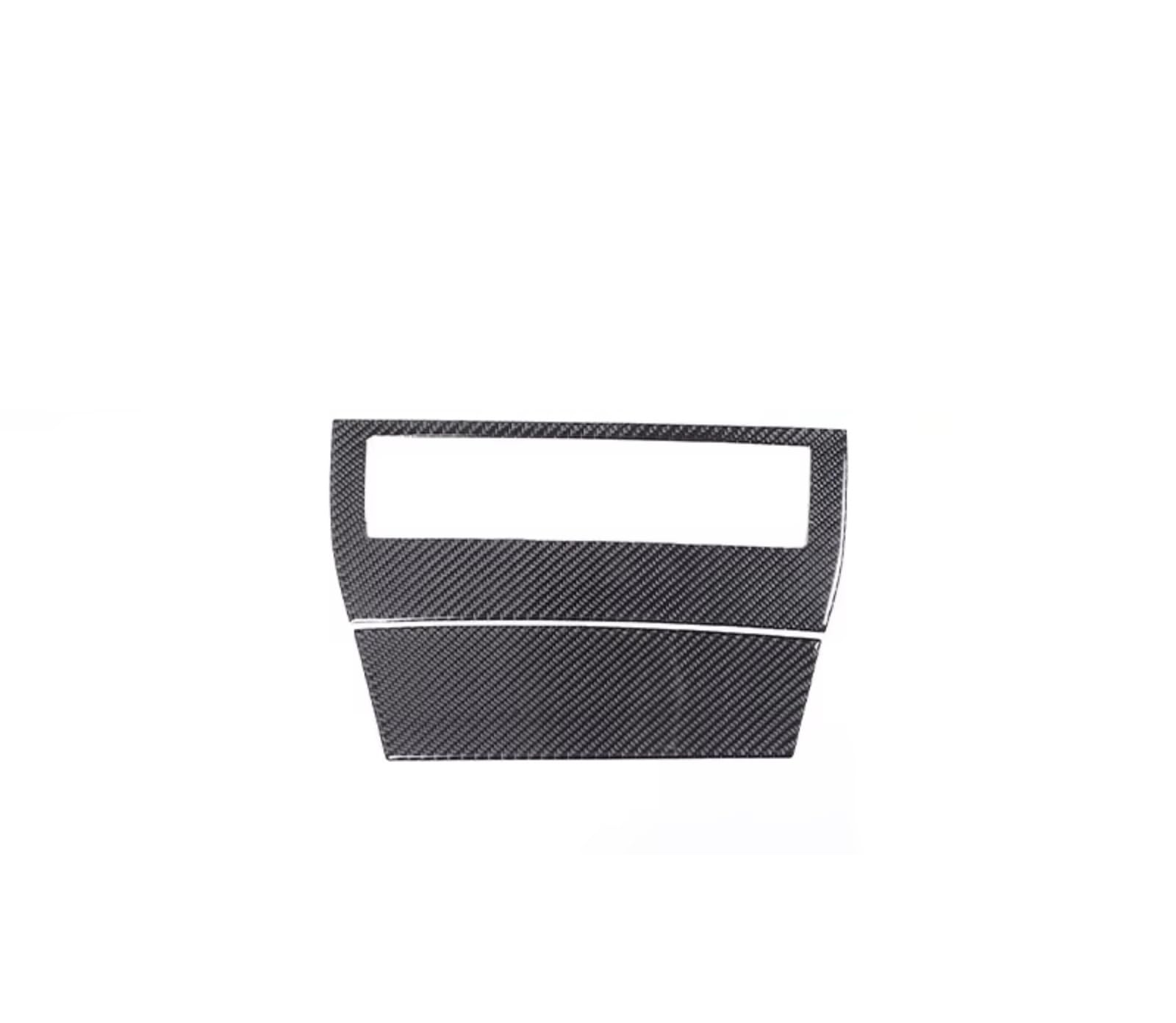 Car Interior Moulding Trim for BMW 6 Series E63 E64 2004-2009 Soft Carbon Fiber Interior Kit Dashboard Console Gear Shift Panel Decoration Cover Stickers(O)