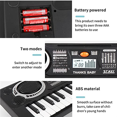 Clavier Piano Musique Numérique De 37 Touches Électroniques Clavier Électrique Piano Piano Musique D’instrument De… - Les Beatles, Paul McCartney, John Lennon, RIngo Starr, George Harrison Clavier Piano Musique Numérique De 37 Touches Électroniques Clavier Électrique Piano Piano Musique D'instrument De… – Image 4