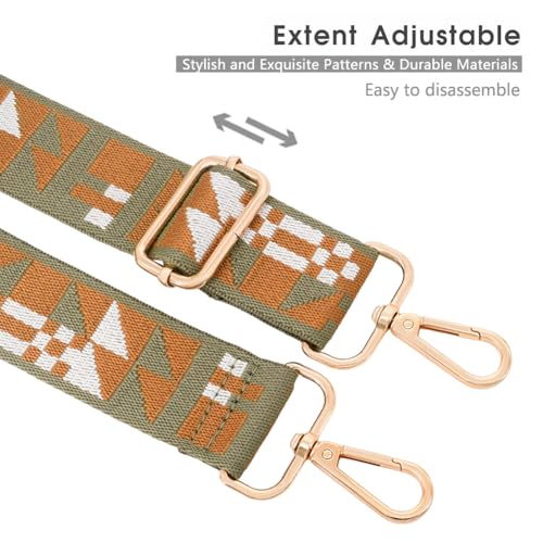 Image of Replacement Purse Strap Shoulder Strap Adjustable Crossbody Strap for Women Crossbody Wide Shoulder Bag