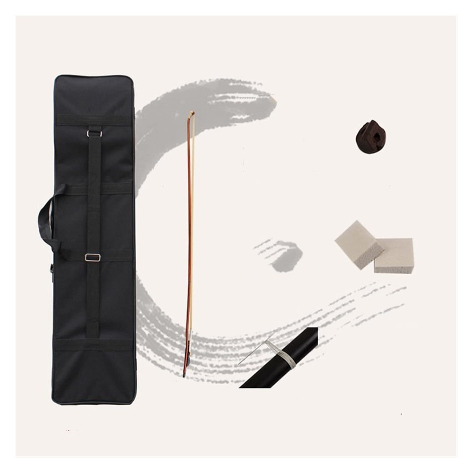 Amazon.co.jp: KLKL 色の木のerhuの白い木の混合木製の初心者の楽器