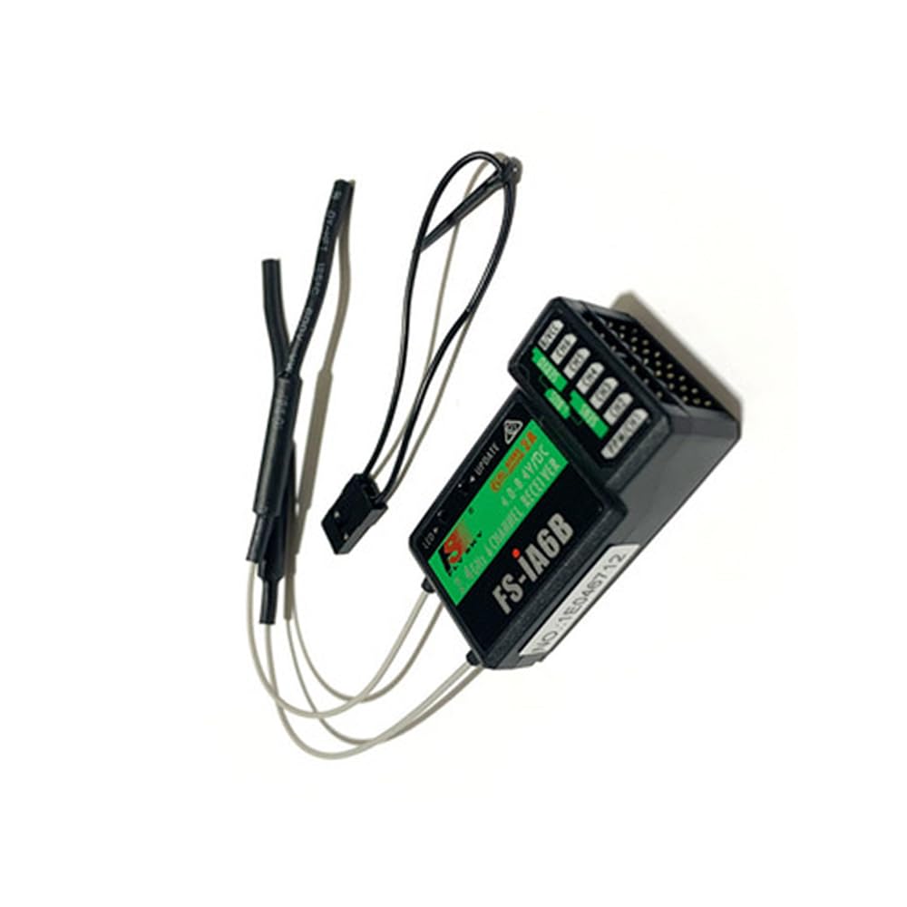 Récepteur FS-iA6B 6 canaux 2,4 G avec sortie PPM et port iBus compatible avec émetteur FS-i4/i6/i6X/i10