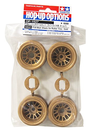 Jante à Rayons F104 Tamiya or set complet de roues vintage pour circuit