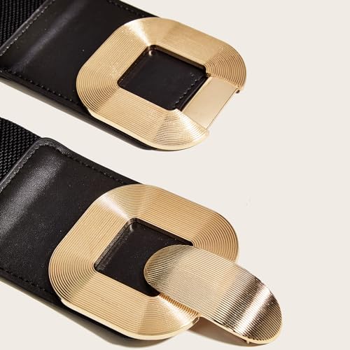 Elegant Waist Belts For Jeans Pants Oversize Buckle Wide Belt Girls Body Jewelry Stretchy Waist Chain4