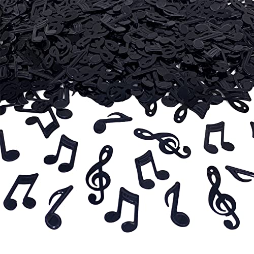 La Mejor Selección de Recuerdos musicales enmarcados los mejores 5. 42 Confeti - Notas musicales de confeti, color negro, corte de clave musical para fiesta de música, recepción, cumpleaños, boda, compromiso, baby shower, fiesta, decoración,...