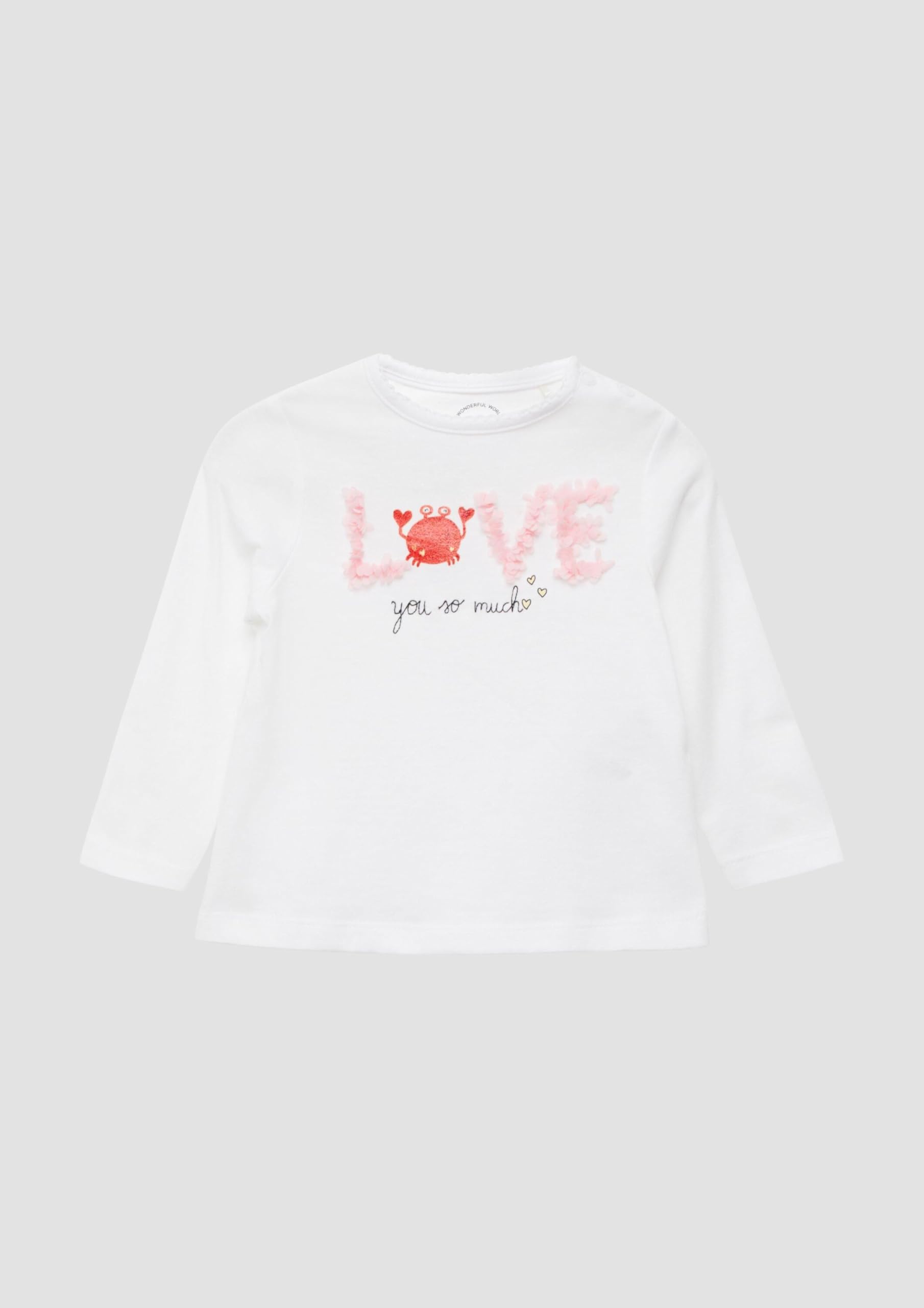 s.Oliver Weiches Longsleeve mit Artwork