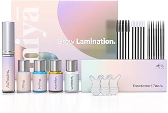Professional Eyebrow Lamination Set for the Home Salon | DIY Keratin Brow Lift Kit | Eyebrow Lifting Set | Fuller, Thicker Brows for 6 Weeks | Easy to Use