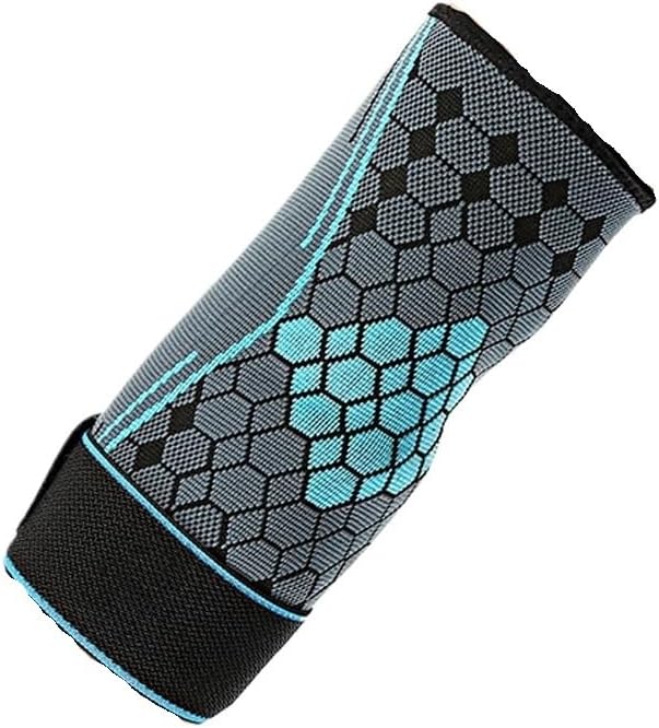 Nylon Knitted Diamond Grid Strap Elbow Protector Breathable Arm