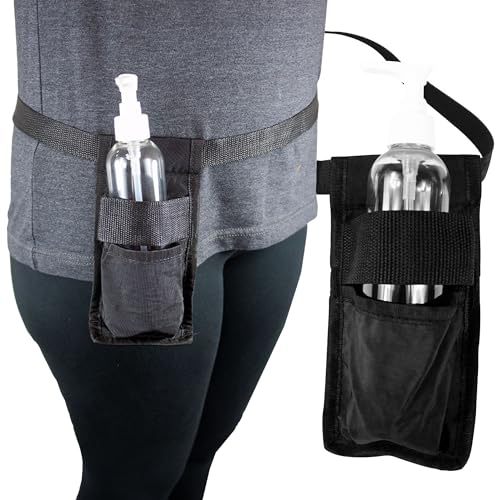 NRG Hold All Massage Lotion Bottle Holster, Black