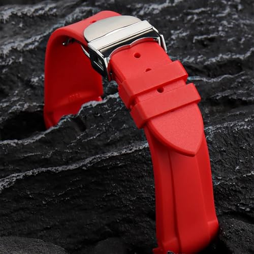 Bracelet montre caoutchouc pour Tudor Black Bay GMT de 22 mm finition haut de gamme