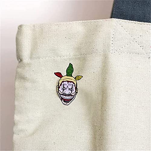 American X Horror Story Twistty The Clown Enamel Lapel Pin Evil Killer Badge Horror Movie Brooch BackpackHalloween Decoration Jewelry Gift for Kids Friends4