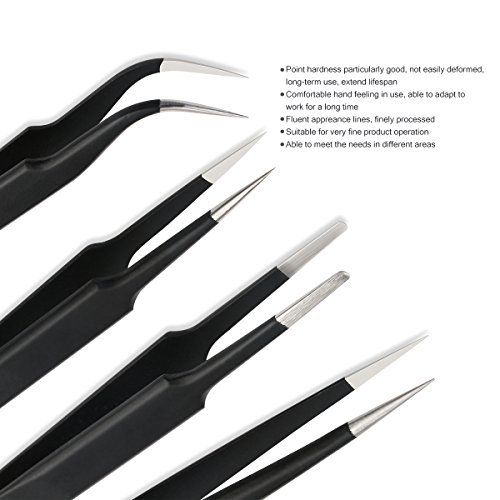 Tinksky Pinzette antistatica pinzette Prfessional