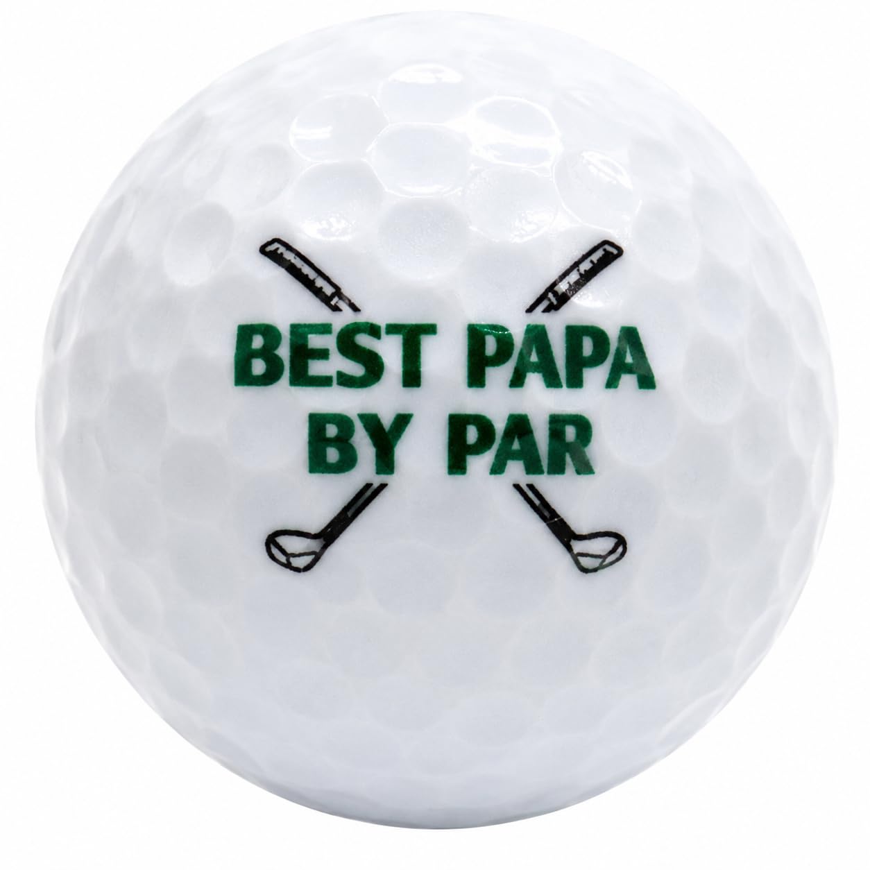 Westmon Works Best Papa by Par Golf Ball for Golfing Dad