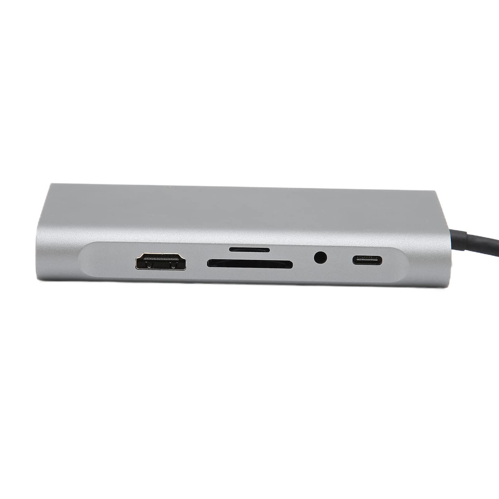 Dock di Espansione Portatile 11 in 1 in Lega di Alluminio per Computer di Tipo C con velocità di Trasferimento Elevata per Viaggiatori D'affari