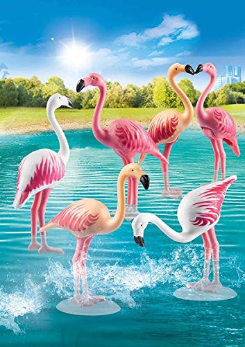 Groupe De Flamants Roses Family Fun 70351 Playmobil La Boîte - vue 4