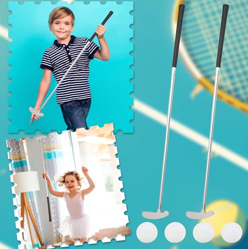 Putter de golf amovible bidirectionnel activités intérieures pack - 3