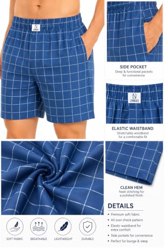 Image of Longies Men's Cotton Printed Regular Boxer Shorts