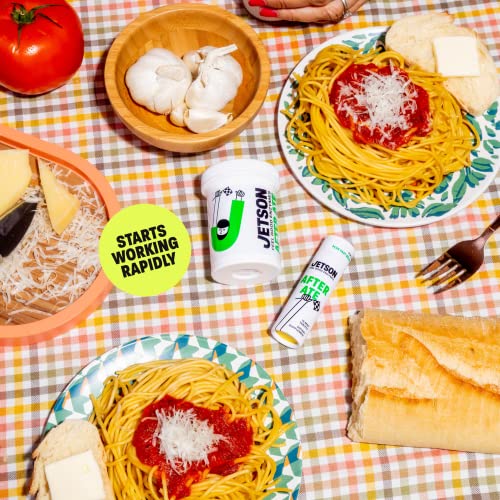 Jetson After Ate Digestive Enzyme Chewable Mints - For Fast Digestive Relief After Meals & Nutrient Absorption - Bloating & Gas Relief - Safe & Effective Digestive Enzyme - Portable Tube (15 Count) #TOP3