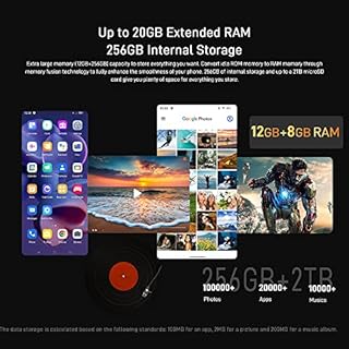 DOOGEE V Max Rugged 5G Téléphones Portables Débloqués, 22000mAh, 20GB + 256GB, Dimensity 1080 Octa Core, 108MP (Infrarossi 20MP)+ 16MP + 32MP Outdoor Smartphones, 6,58 pollici, Noir