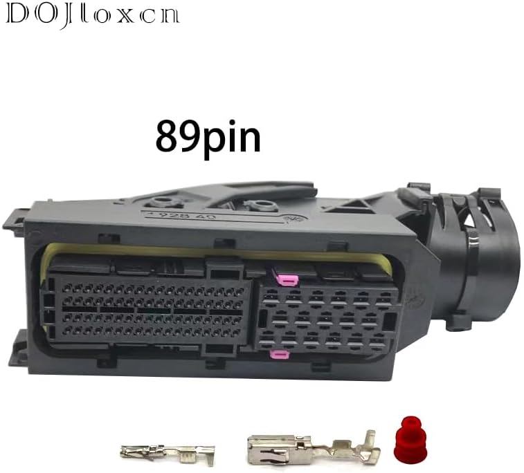 16 36 89 Pin EDC7 Common Rail ECU Connector Auto PC Board Socket Weichai Engine Transmission Plug 1928404195 4199 4201 504122542 - (Color: 36pin with terminal, Package: 1 set)