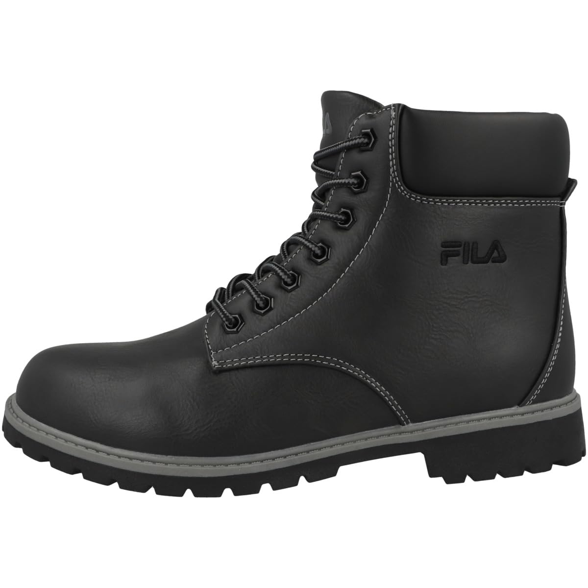FILA MAVERICK MID, Fashion Boot, Black-Black,