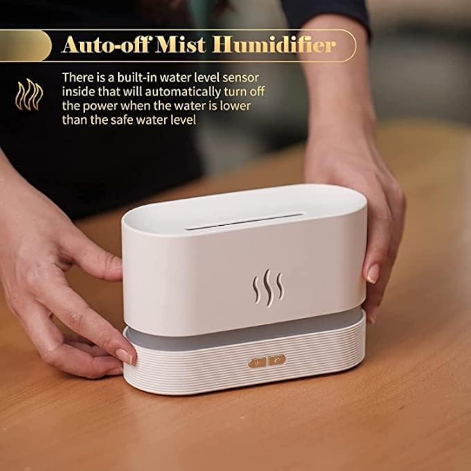 Ultrasonic Aroma Diffuser, Essential Oil Humidifier Gift