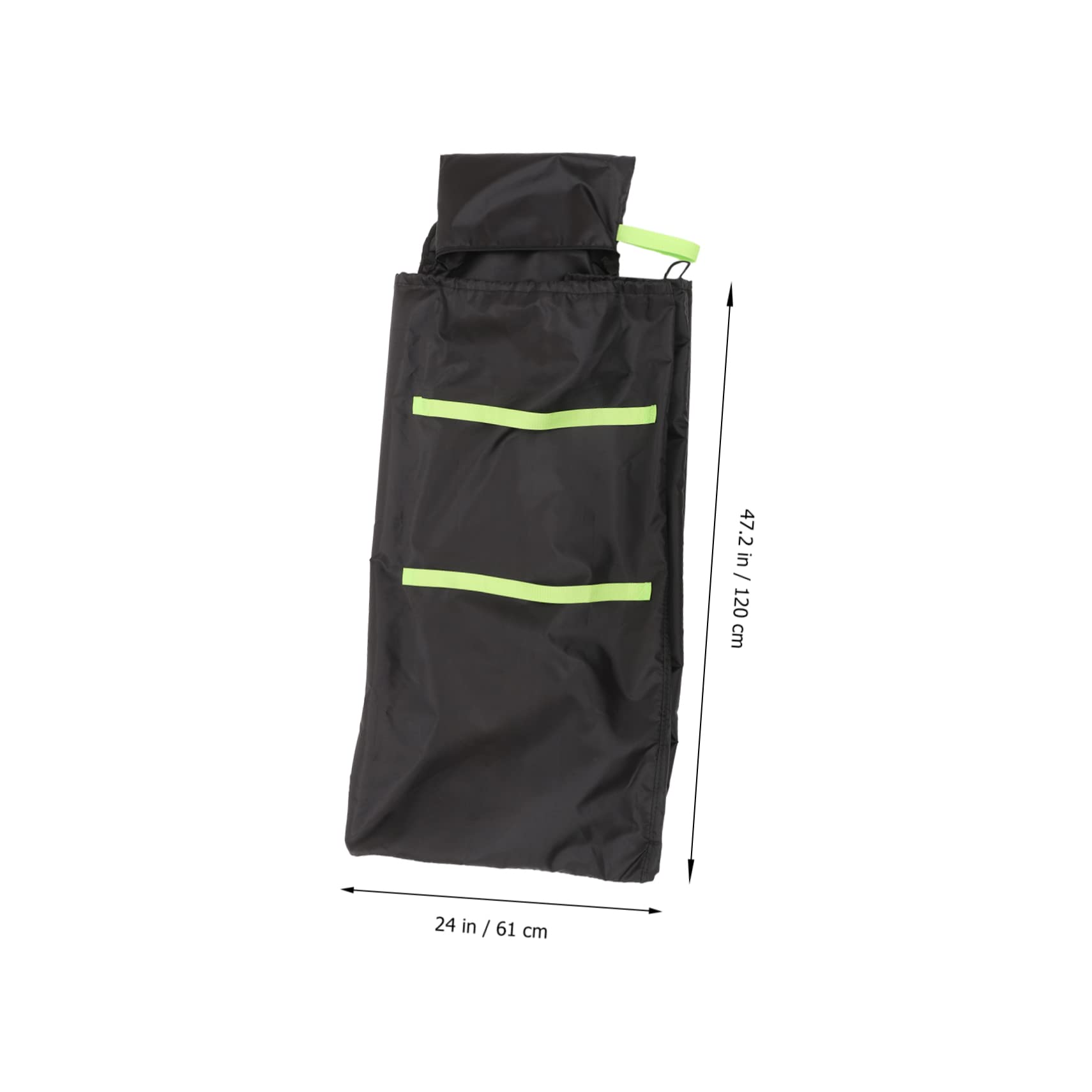 Yardwe Borsa da Viaggio per Passeggino, Zaino con Spallacci Doppio, Nero | Tessuto Oxford, Uso Travel e Gate Check, Struttura Water-resistant, Protegge da Urti e Graffi