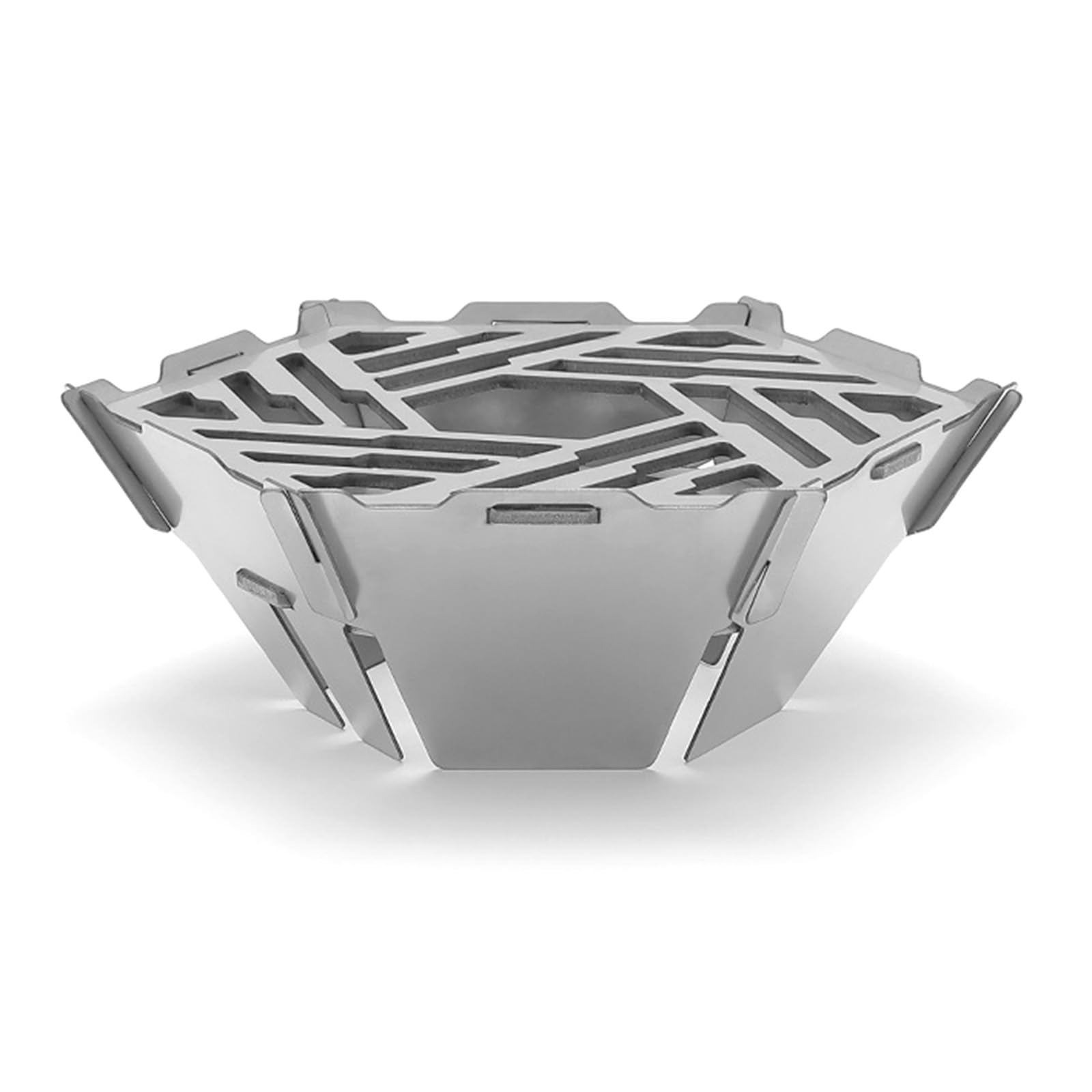 Durability Stainless Steel Camp Stove Windshield Efficient Winds Protecting For Travel Cooking Equipment