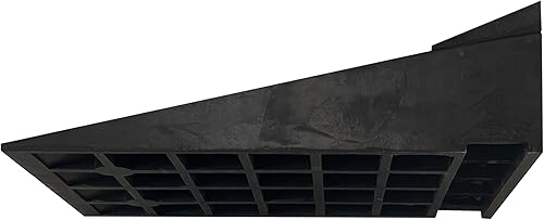 Miniatura 8 de Electriduct Rampa de umbral de goma montable de 2 pulgadas. Rampa de bordillo al aire libre para automóviles, bicicletas. Par necesario para silla