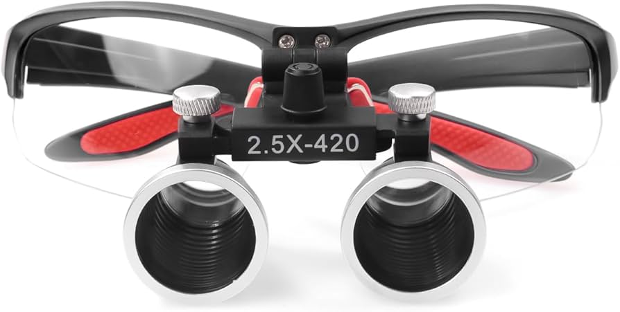 ロッキー　サージカルルーペ　拡大鏡　3.2倍と2.5倍 ロッキー サージカルルーペ 拡大鏡 3.2倍と2.5倍 ロッキー サージカル