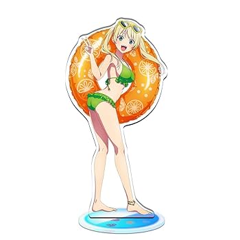 【A賞】カノジョも彼女 水着 特大アクリルフィギュア 桐生紫乃 Amazon | カノジョも彼女 THEキャラSHOP アクリルスタンド 水着