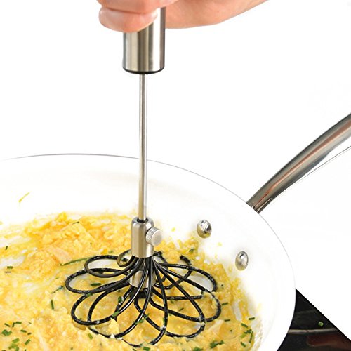 mastradExpress Whisk - Stainless Steal With Silicone Head - Safe For Any Pan or Bowl (Stainless Steel)