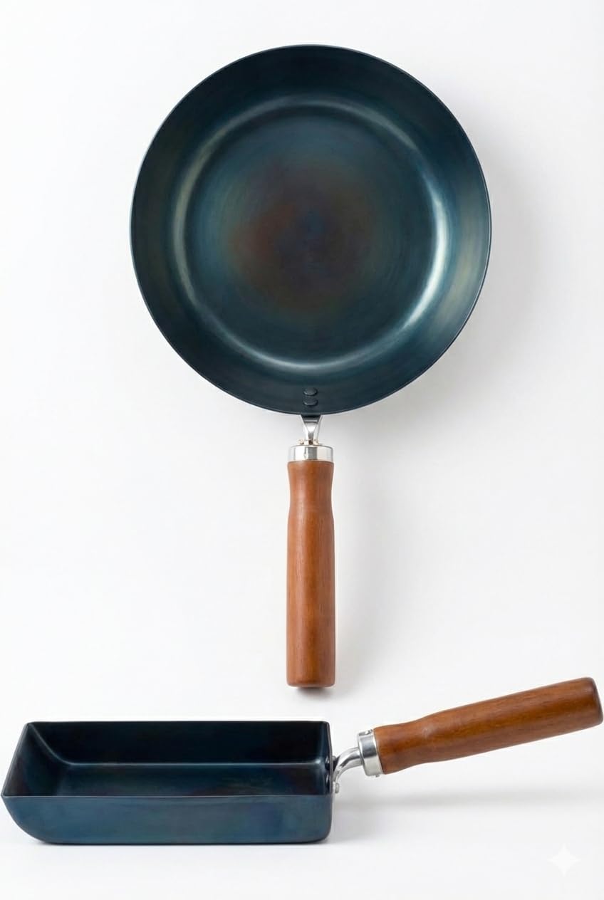 【新品】藤田金属株式会社 鉄製フライパンと玉子焼き用2点セット Amazon.co.jp: 川端滝三郎商店 鉄フライパン 28cm & 卵焼き器 2点