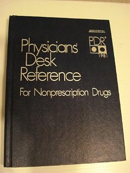 Hardcover Physician's Desk Reference for Non-prescription Drugs 1981 Book