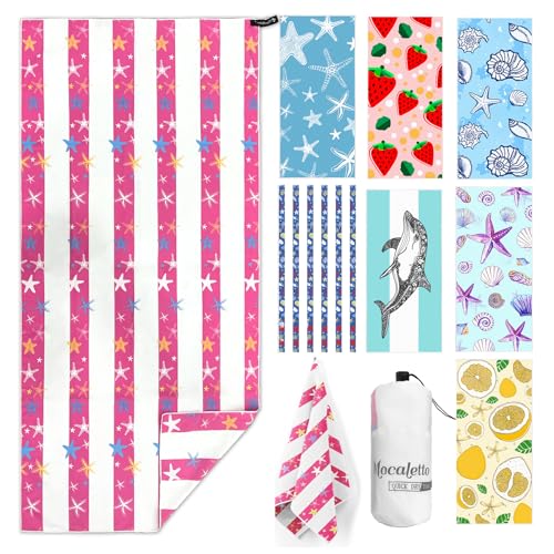 Microfiber-Beach-Towel-30x60-Quick-Dry-Beach-Towels-with-Bag-Ultra-AbsorbentSand-Free-Towels-for-AdultKids100-Recycled-Lightweight-Compact-TravelSportsPool-Towels 51SE58G23HL