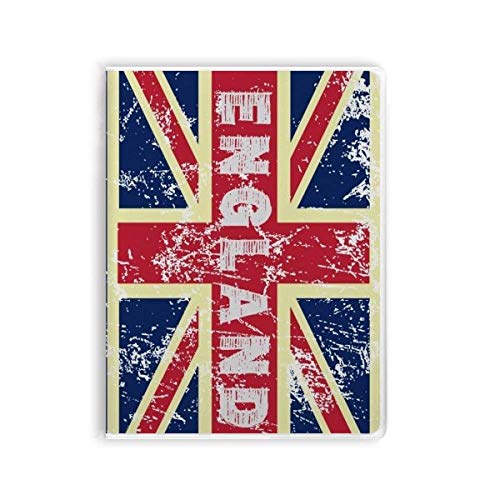 Cuaderno de tapa blanda con bandera de Reino Unido ligero para organizar ideas sin peso extra