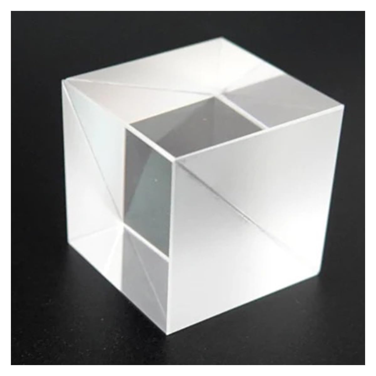Prismen & Kaleidoskope Strahlteiler 25 mm optisches Prisma 50%:50% for optische Experimente Optik-Kits für den naturwissenschaftlichen Unterri